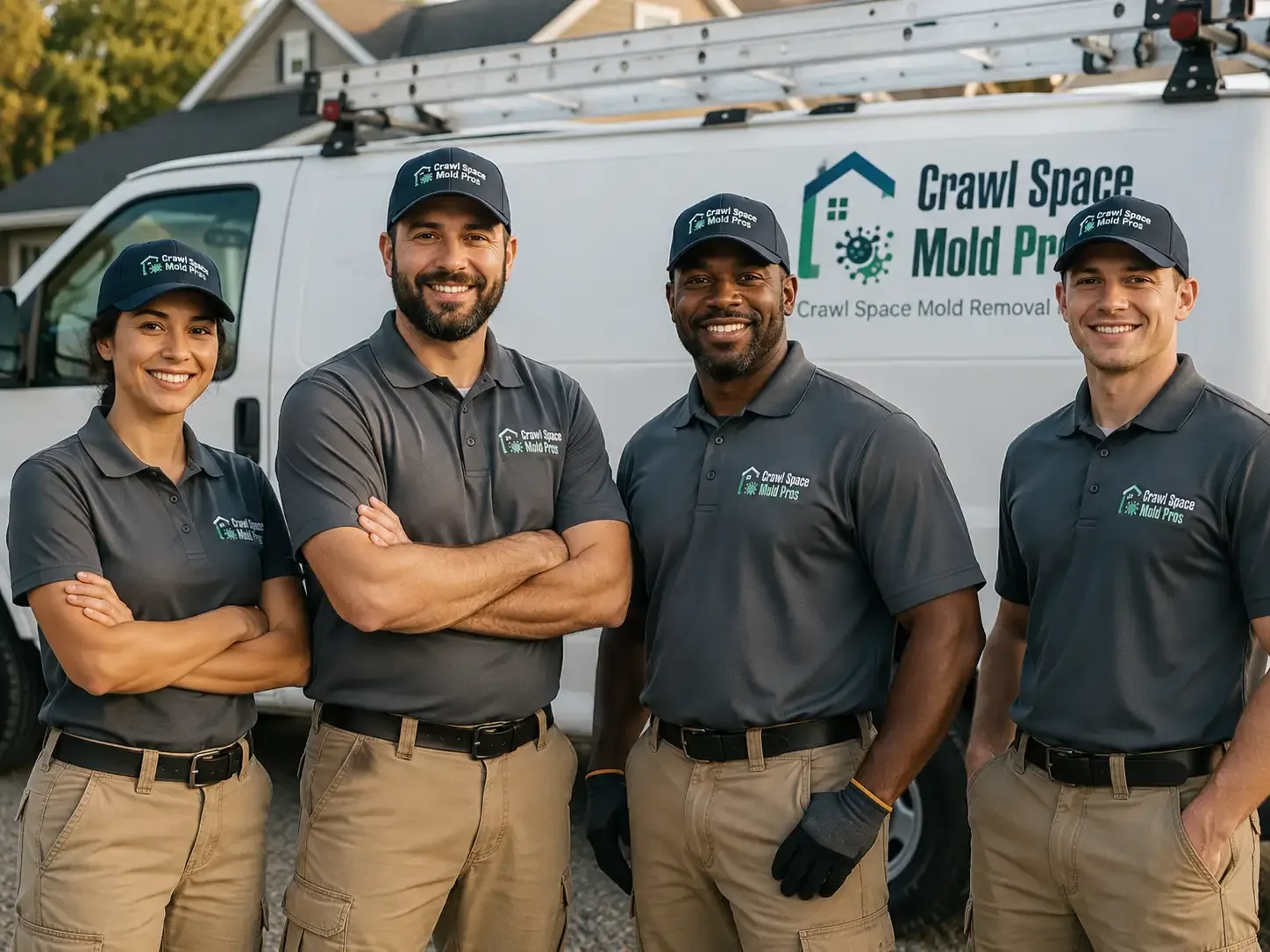 Crawl Space Mold Removal company in Brisbin, PA